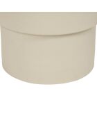 Tavolino da divano Arty grigio chiaro - P36xH36 cm