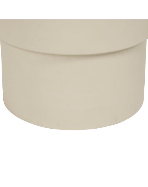 Tavolino da divano Arty grigio chiaro - P36xH36 cm