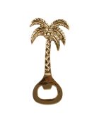 BTE Sunny Handflaschenöffner aus goldfarbenem Messing, 5,5 x 12 cm