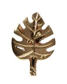 Monstera BTE Sunny goldener Flaschenöffner - 14x4 cm