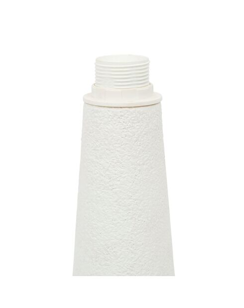 Cable blanco Fenyx con base de lámpara E27 de 1,50 m, 10 x 39 cm de profundidad