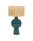 Cable de lámpara Seguia E27 de 1,20 m, color esmeraldo/natural, 32,5 x 21 x 58,5 cm