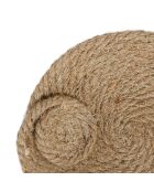 2 bolsillos de almacenamiento Bordia naturales: 30 x 5 x 19 x 4 cm