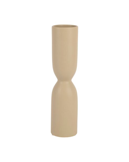 Vase Organic beige - D7xH31 cm