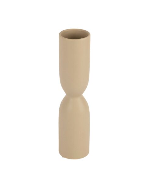 Vase Organic beige - D7xH31 cm
