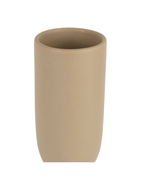 Vase Organic beige - D7xH31 cm
