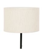 Organische E27-Lampe 25 W Kabel 1,50 m schwarz - D10-20xH40,5 cm