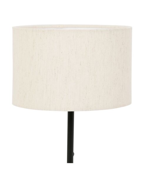 Organische E27-Lampe 25 W Kabel 1,50 m schwarz - D10-20xH40,5 cm