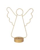 Deco 26 LED Engel 3xAAA gold - 22x8xH27,5 cm