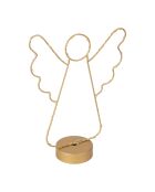 Deco 26 LED Engel 3xAAA gold - 22x8xH27,5 cm