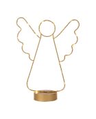Deco 26 LED Engel 3xAAA gold - 22x8xH27,5 cm