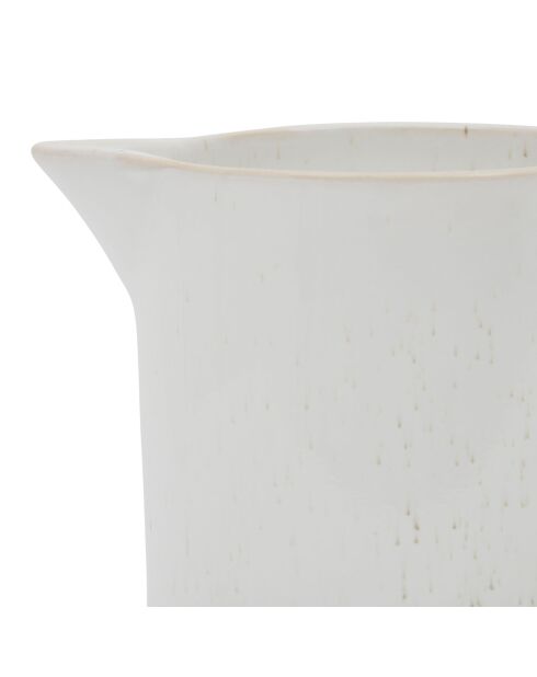 Cafetière à piston Nordika blanc moucheté - 1,1 L