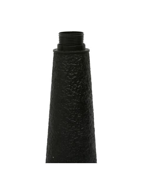 Base lampada Fenyx nera cavo E27 1,50 m - P10xH39 cm