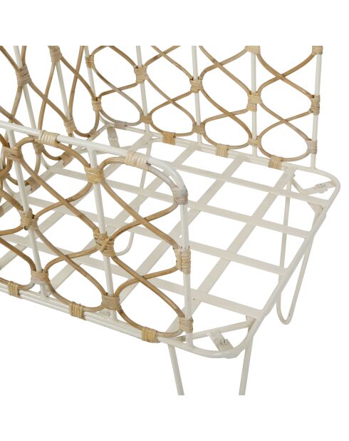 Fauteuil Roseraie naturel - 63x60xH82 cm