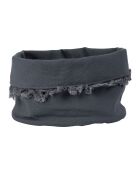 Panière à pain en coton lavé 180 g/m² Nalia gris foncé - D18xH15 cm
