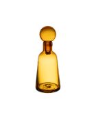 Vase avec bouchon Pop's ambre - D12xH32 cm