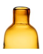 Vase avec bouchon Pop's ambre - D12xH32 cm