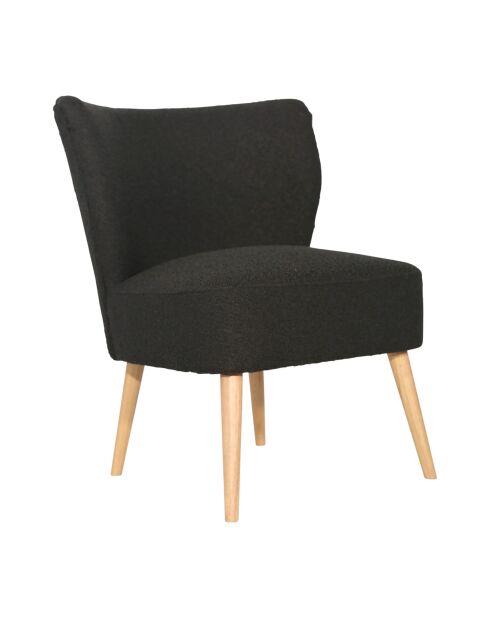 Eleonor Bouclesessel, anthrazit, 63 x 65 x H 79,5 cm
