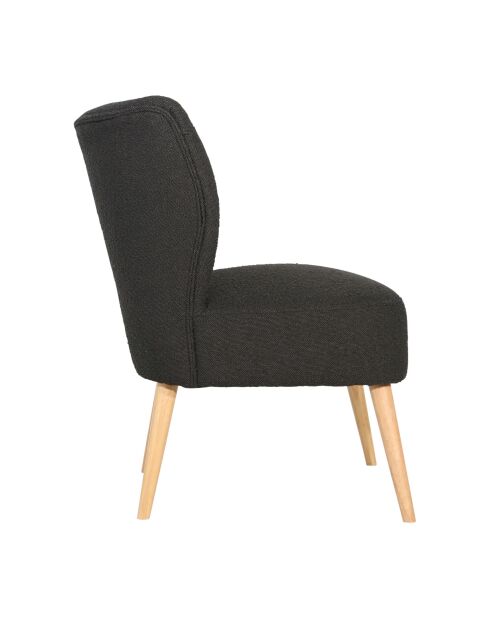 Eleonor Bouclesessel, anthrazit, 63 x 65 x H 79,5 cm
