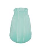 Vase Amarres turquoise - D19xH30,5 cm