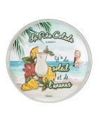 Plateau rond Pina Colada multicolore - D32,5xH4 cm