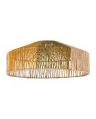 Aurore nicht elektrische Pendelleuchte natur/khaki/senfgelb - D50x19,5 cm