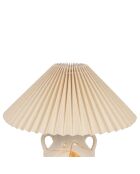 Cable de lámpara Greeka E27 de 1,40 m, color terracota/crudo, 15-35.5xH38 cm