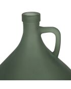 Vaso in caraffa riciclato Comet sage - D17,5xH18 cm