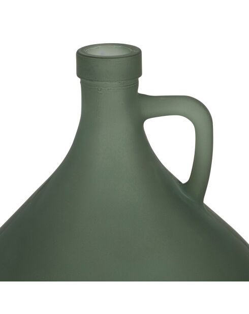 Vaso in caraffa riciclato Comet sage - D17,5xH18 cm