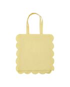 Sac tote bag en coton Romancero jaune - 47x47,5 cm