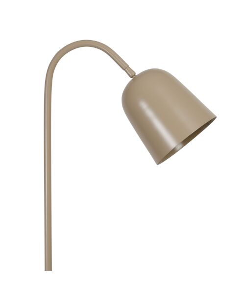 Cable de lámpara de pie Courba E27, 2 m, beige/taupe, 43 x 18 x 149,5 cm
