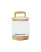 Bocal avec couvercle Chez Gaston naturel - 1,25 L