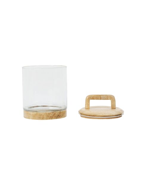 Bocal avec couvercle Chez Gaston naturel - 1,25 L