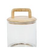 Bocal avec couvercle Chez Gaston naturel - 1,25 L