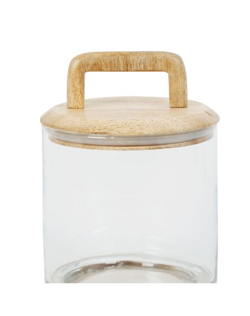 Bocal avec couvercle Chez Gaston naturel - 1,25 L
