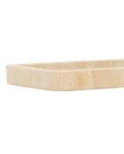 Beiges Tablett Eskela - 28x15 cm