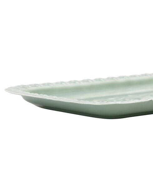 2 barocke Salbeischalen - 34x24/26x17 cm