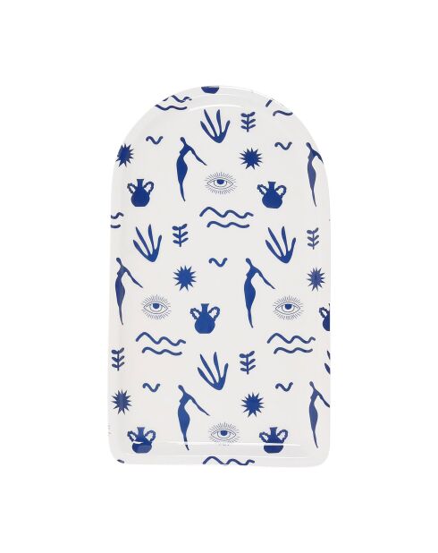 Plateau Greeka indigo - 17x30 cm