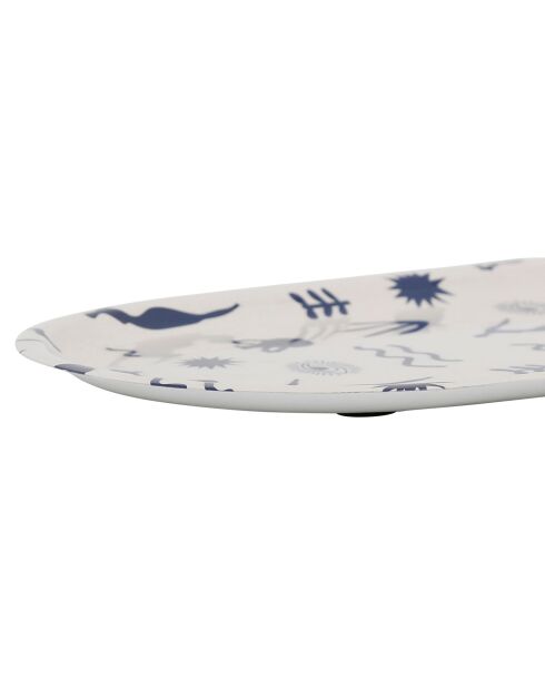 Plateau Greeka indigo - 17x30 cm