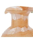 Vase pichet Bordemer corail - 23x20xH28 cm