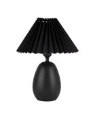 Funky E27-Lampe 60 W Kabel 1,50 m schwarz - D24,5xh33 cm