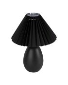 Funky E27-Lampe 60 W Kabel 1,50 m schwarz - D24,5xh33 cm