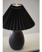 Funky E27-Lampe 60 W Kabel 1,50 m schwarz - D24,5xh33 cm