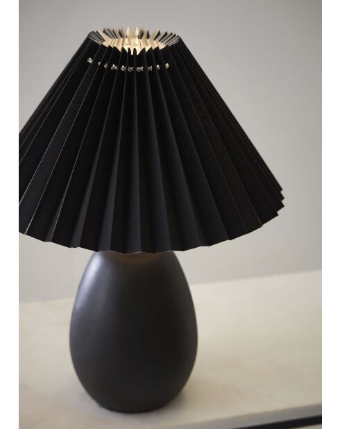 Funky E27-Lampe 60 W Kabel 1,50 m schwarz - D24,5xh33 cm