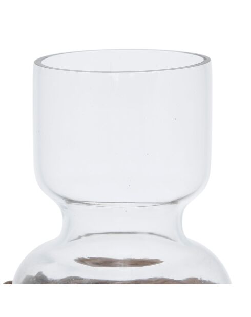 Vase Fantine naturel foncé - D13xH33 cm