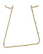 Hängedekoration 25 LED Engel 3xAA gold - 25x26 cm