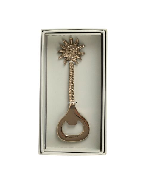 BTE Sunny Golden Sun Flaschenöffner - 4,5 x 13,5 cm