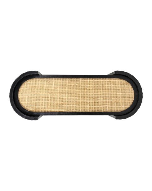 Console Saori noire/naturelle - 94x35xH75 cm