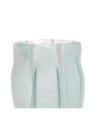 Photophore Amarres turquoise - D8,5xH11 cm