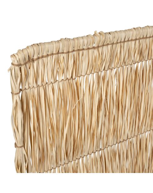 Hoofdbord van natuurlijk Cuzco palmblad - 160x100 cm